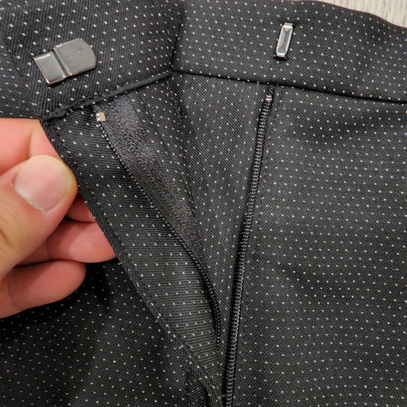 Sandro Paris Women's Polka Dot Black Mini Shorts Size 38 P5435E-20 - Picture 3 of 6